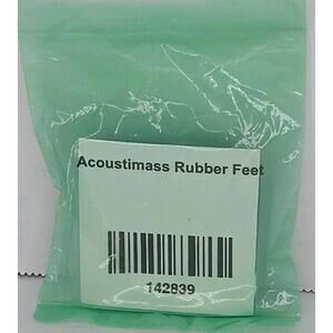 Genuine Bose Acoustimass Speaker Rubber Feet 142839 Brand New Sealed Free Ship